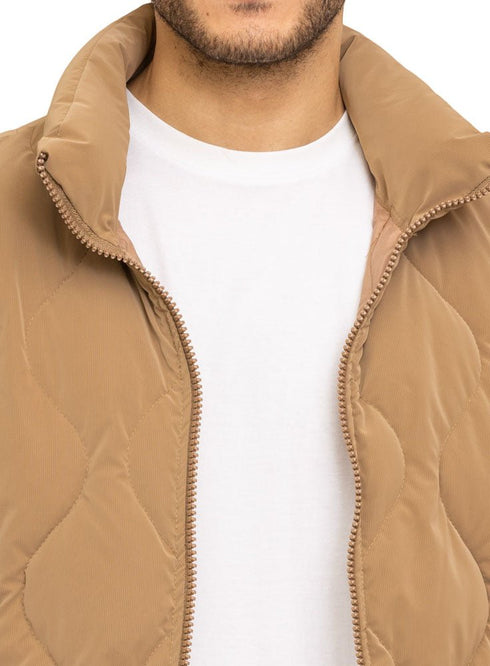 Beige Puffer Jacket 8 - Khotwh